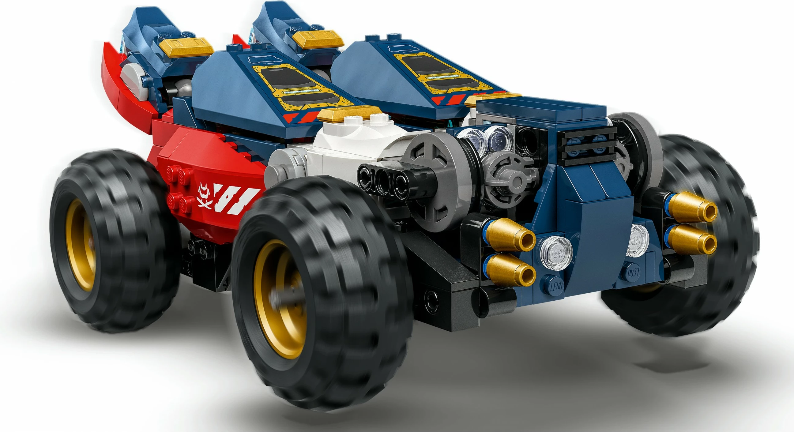 Set za gradnjo Zanejev Ultra Combiner Mech LEGO NINJAGO 71834, 1187 kosov, večbarven