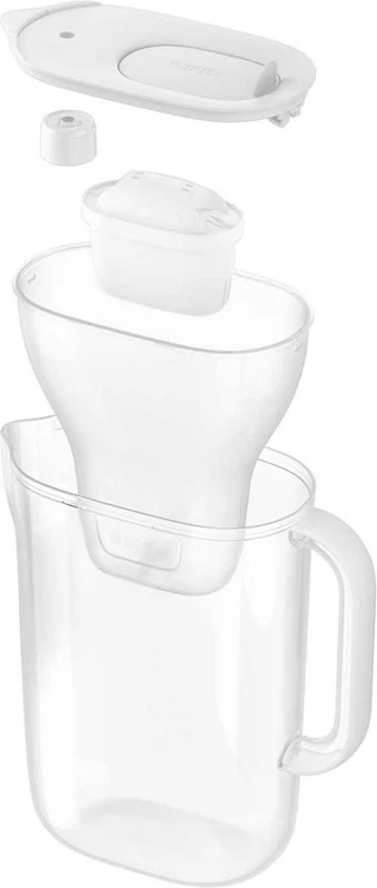 Filtrirni vrč za vodo, BRITA Style Essential, 1 filter MAXTRA Pro, 2,4 L, bel