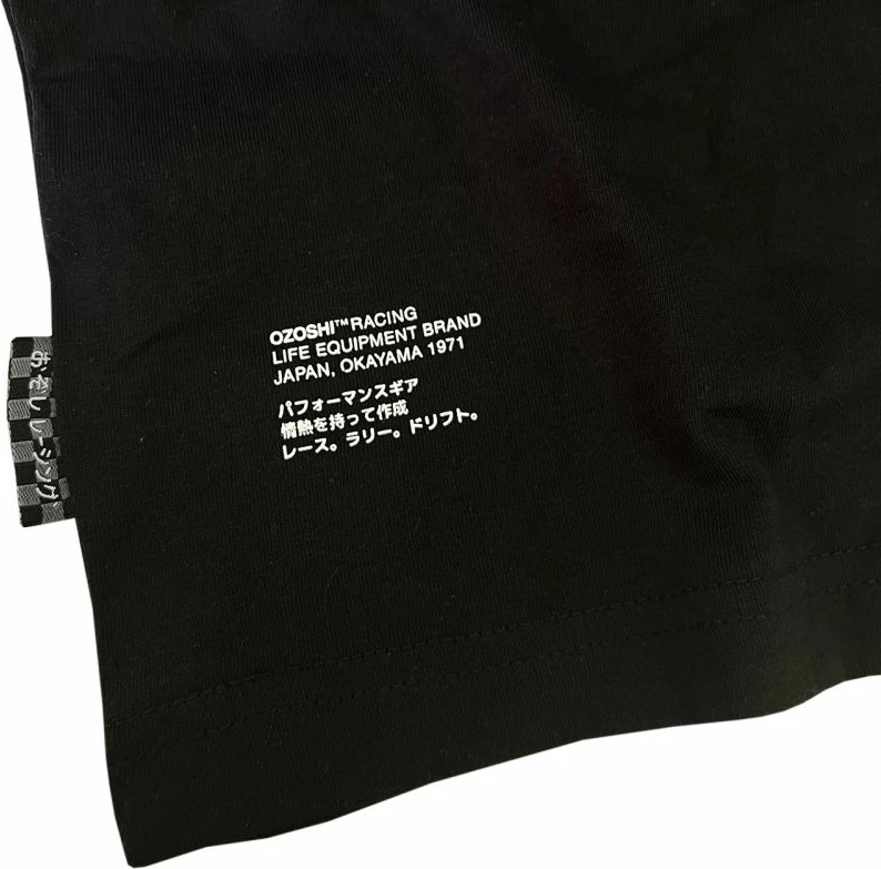 Majica za moške Ozoshi, črna