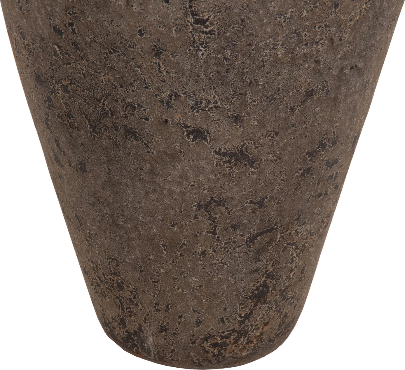 Dekorativna talna vaza ZATI FH7929 iz terakote v sivi barvi Φ32x60Hcm