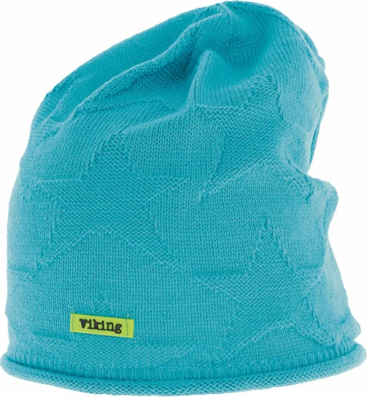 Zimska kapa za deklice Viking, modra