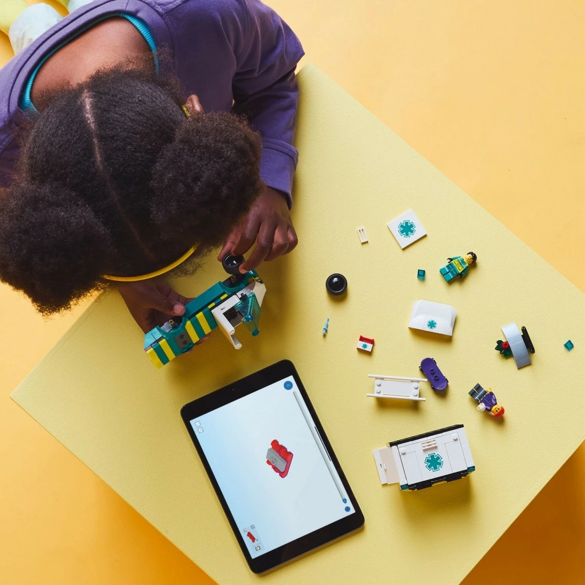 Igralni set Ambulanca, LEGO City 60451, 184 kosov, plastika