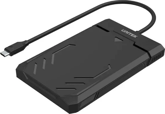 Ohišje za trdi disk UNITEK Y-3036A, USB-C, črno