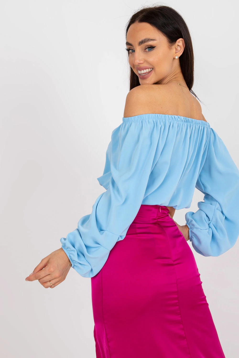Elegantna bluza Italy Moda 164635, modra