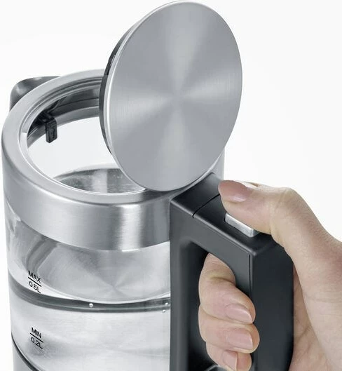 Električni ibrik 0,5 L, 1100 W, srebrn — Severin WK 3472