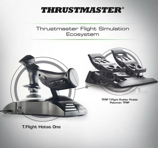 Letalski joystick Thrustmaster T.Flight Hotas One, za Xbox One/PC, črn