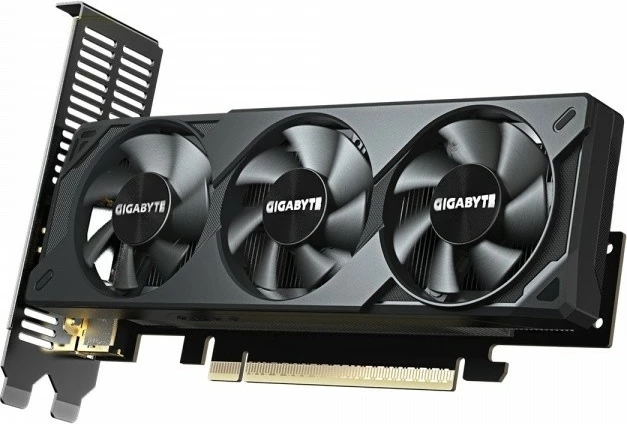 Grafična kartica Gigabyte GeForce RTX 5050 Low Profile OC, 8GB GDDR6, 128-bit, 3 ventilatorji Grafična kartica Gigabyte GeForce RTX 5050 Low Profile OC, 8GB GDDR6, 128-bit, 3 ventilatorji