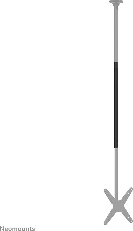 Podaljševalna cev za strop Neomounts NS-EP100BLACK, 107,5 cm, črna Podaljševalna cev za strop Neomounts NS-EP100BLACK, 107,5 cm, črna