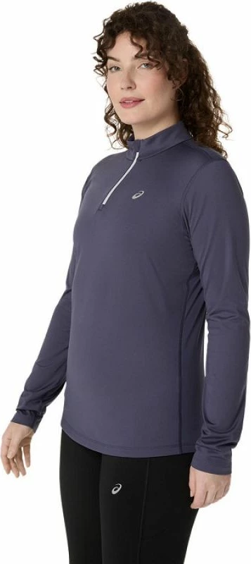 Majica z dolgimi rokavi za ženske, Asics, temno modra