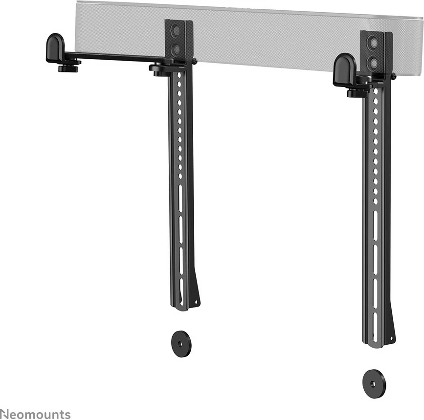 Univerzalni nosilec za videobar/soundbar Neomounts AWL29-650BL1, jeklo, 15 kg, črn Univerzalni nosilec za videobar/soundbar Neomounts AWL29-650BL1, jeklo, 15 kg, črn