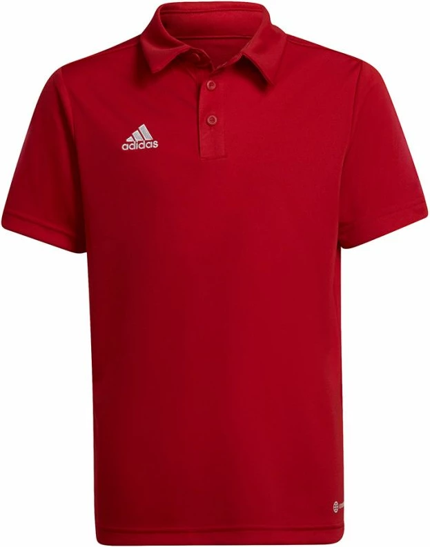 Polo majica za otroke adidas, rdeča