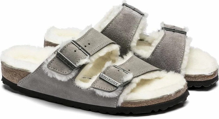 Natikači Birkenstock unisex, siva