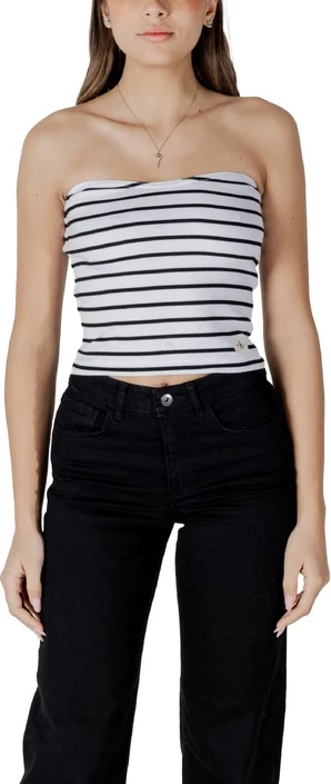 Majica za ženske Calvin Klein Jeans, bela