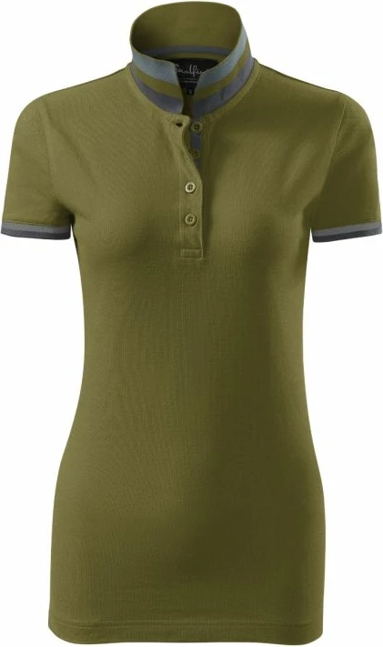 Polo majica za ženske Malfini, avokadno zelena