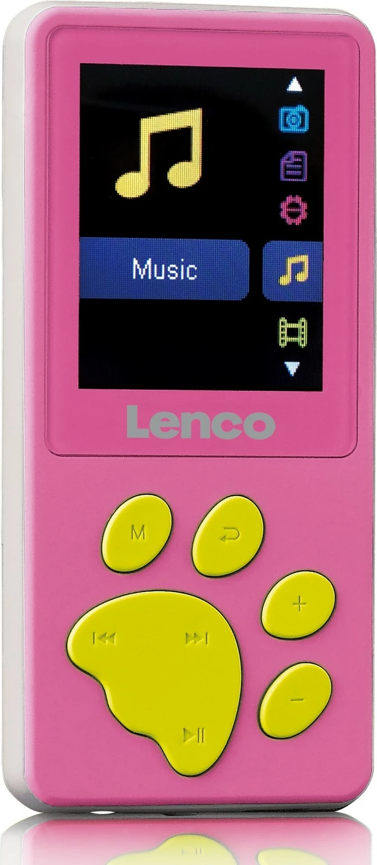 MP3/MP4 predvajalnik Lenco Xemio-560PK, 64GB, rožnat MP3/MP4 predvajalnik Lenco Xemio-560PK, 64GB, rožnat