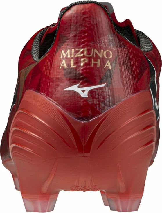 Atletske nogometne čevlje, Mizuno Alfa II Elite FG M, rdeče