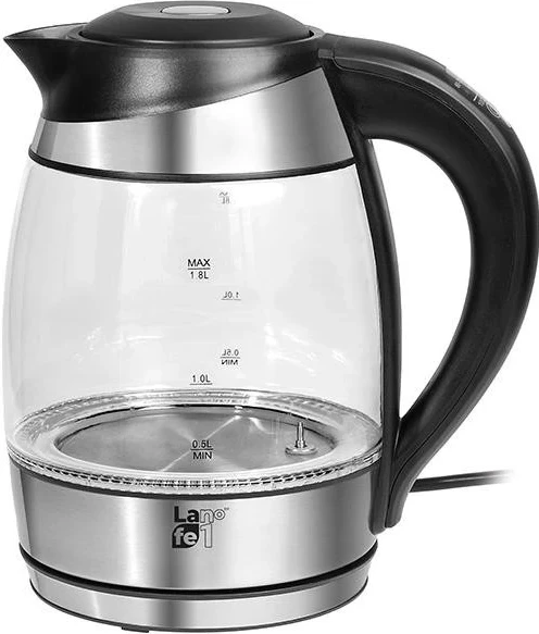 Električni grelnik vode 1,8 L, 2200 W, črno-srebrn Lafe CEG005