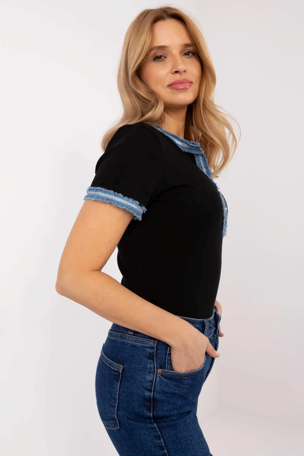 Bluza, črna NM 210128