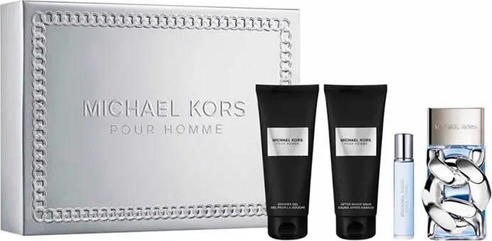 Eau de Parfum za moške Michael Kors Pour Homme, komplet 4 kosov, 100 ml