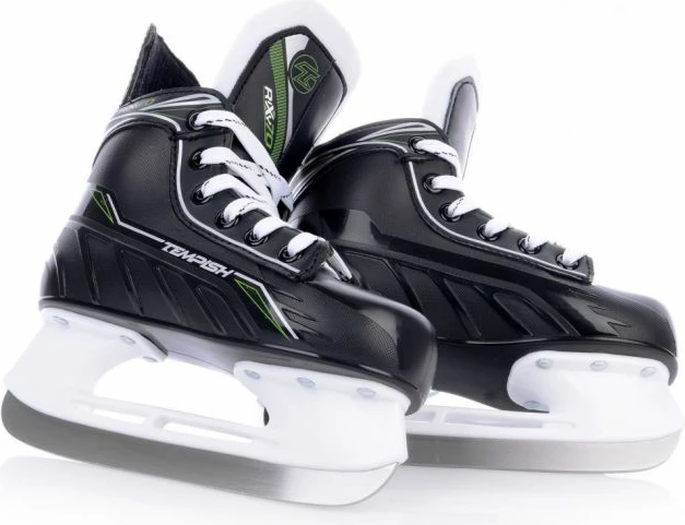 Ravenljive tekaške drsalke za otroke Tempish, črne
