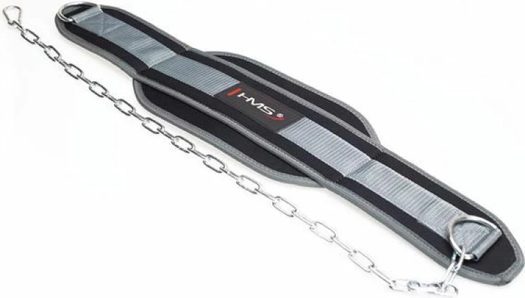 Trening pas za dvigovanje HMS PST04, moški, črn