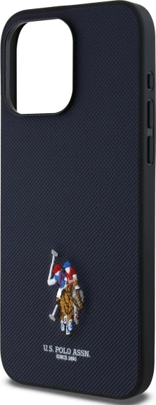 Zaščitna prevleka za iPhone 15 Pro Max 6,7", U.S. Polo Assn. USHCP15XPEMV, navy