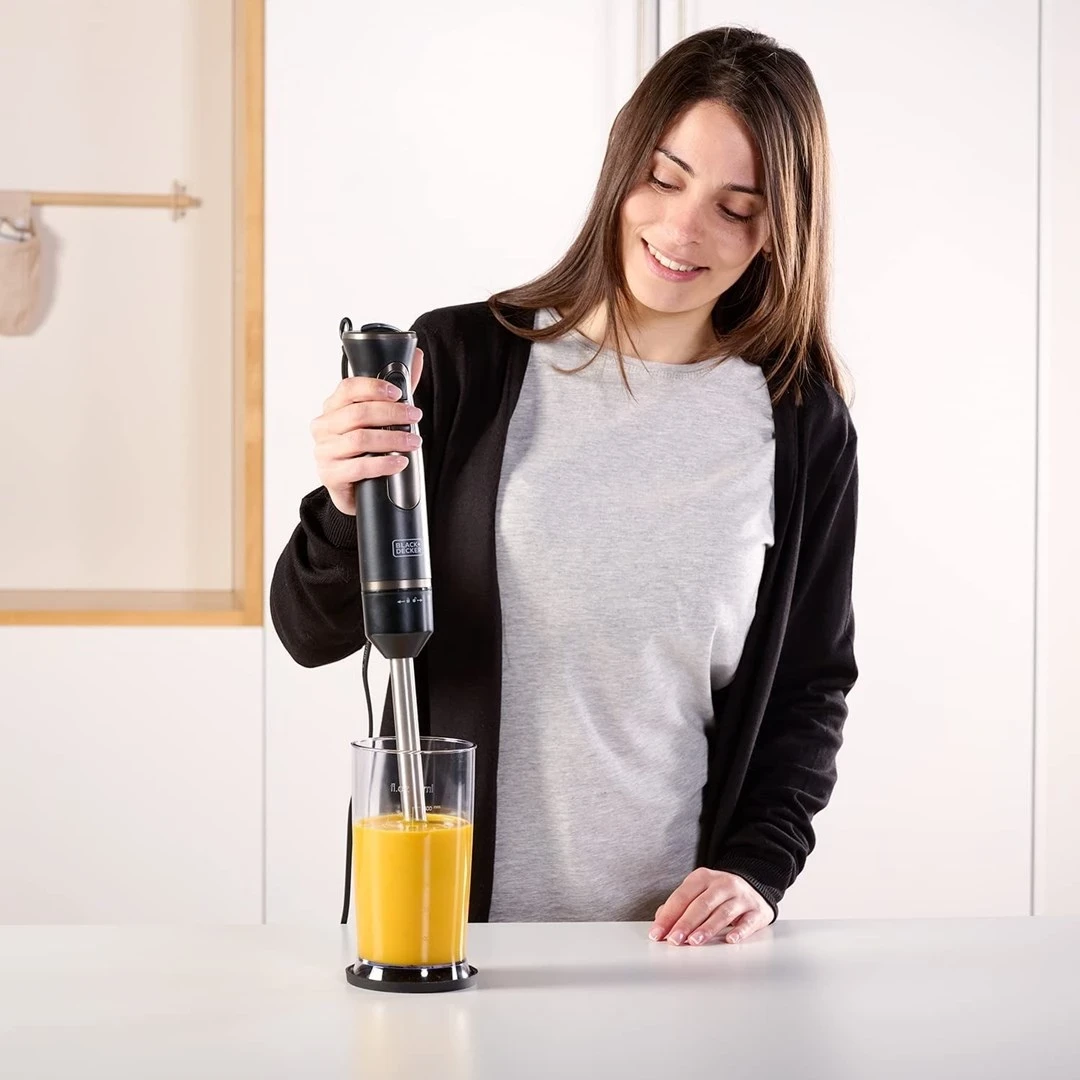 Rokni blender, 800 W, črn Black+Decker