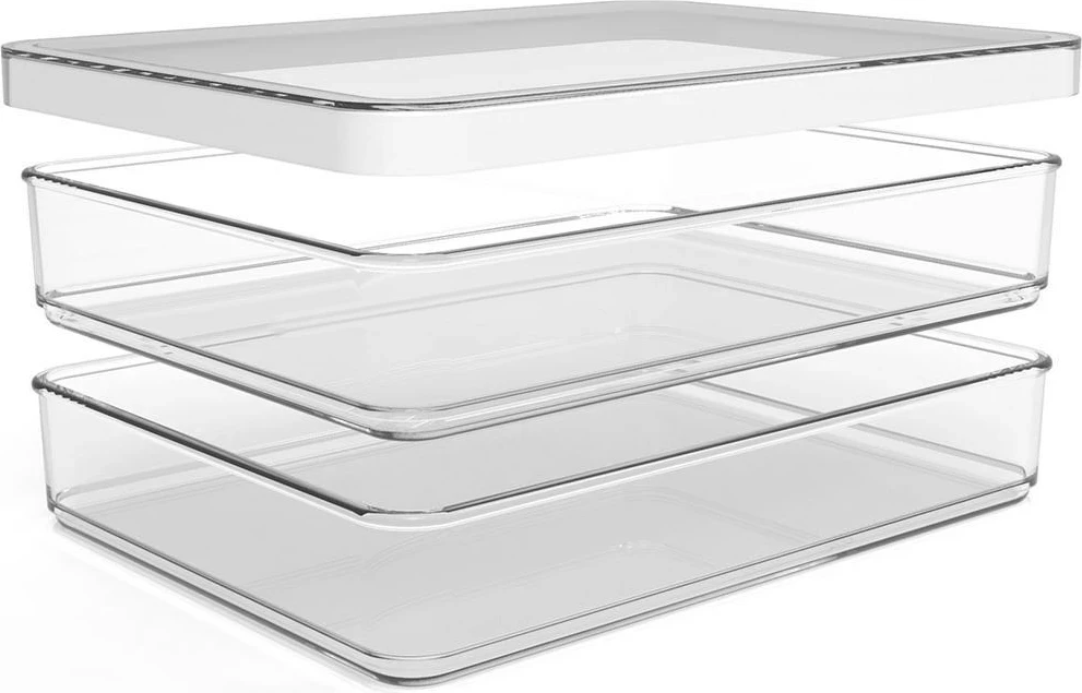 Posoda za živila Rotho Rondo Loft, 2 x 0,85 l, prozorna