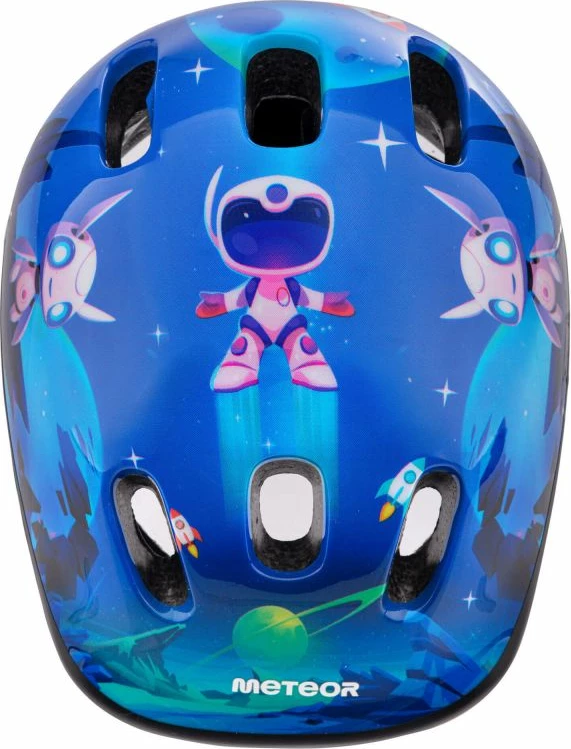 Zaščitna čelada za otroke Meteor, mornarsko modra