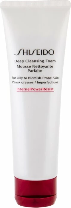 Pena za čiščenje obraza, za ženske, Shiseido Essentials Deep, 125 ml