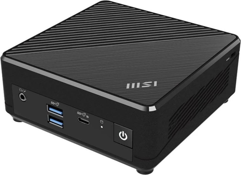 Računalniško ohišje MSI Cubi N ADL S-078EU, Intel N100, 4GB RAM, 128GB SSD, WiFi, Bluetooth, črno