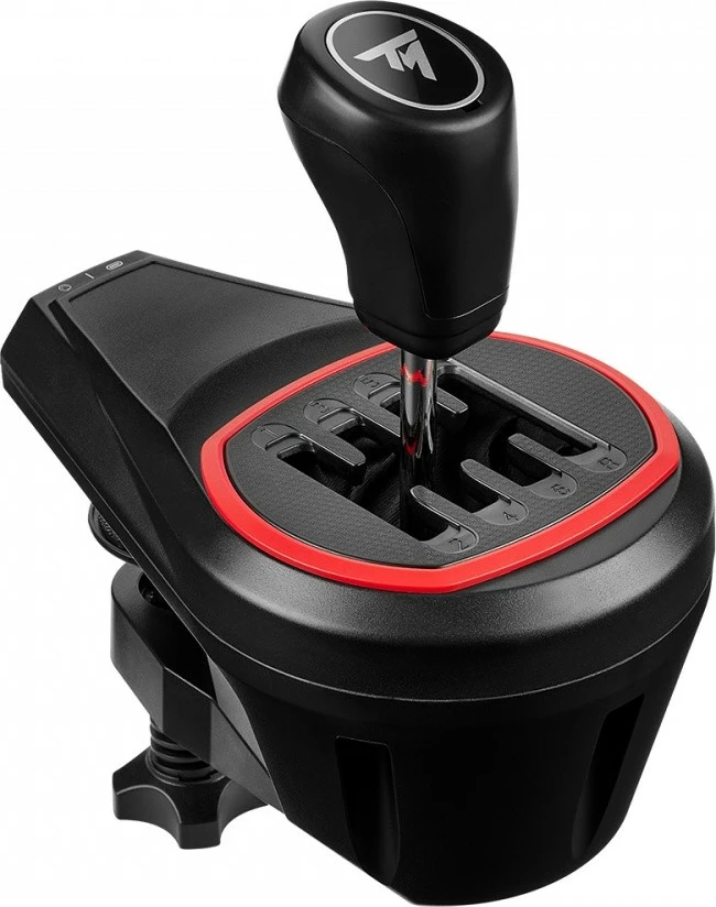 Profesionalen garažni menjalnik Thrustmaster TH8S Gearbox, za PC, PS4, PS5, Xbox, črno/rdeč