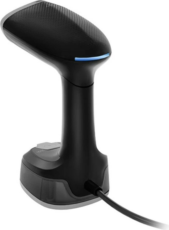 Parni likalnik Lafe EasySteam LAFZEL47580, 1600 W, izhod pare 15–25 g/min, rezervoar 140 ml, zložljiv ročaj, črn