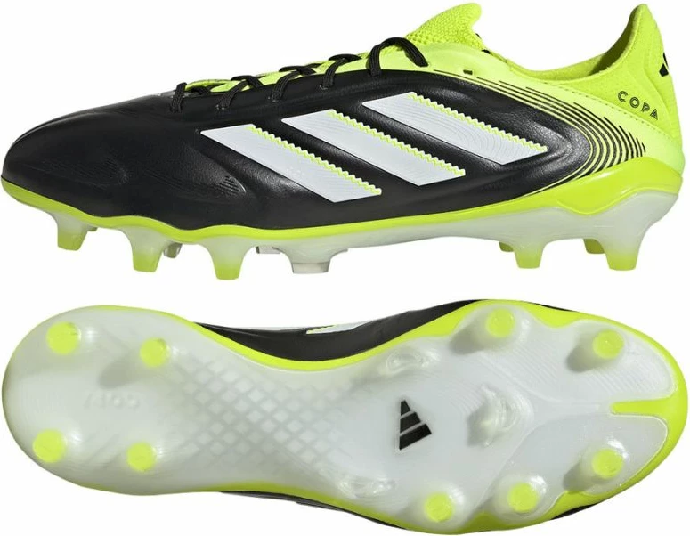 Nogometne kopačke Copa Pure III Elite FG, adidas, moške, črne in zelene