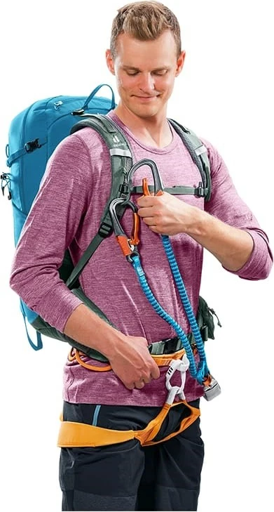 Nahrbtnik Deuter Trail Pro 33, 33 L, poliester, moder