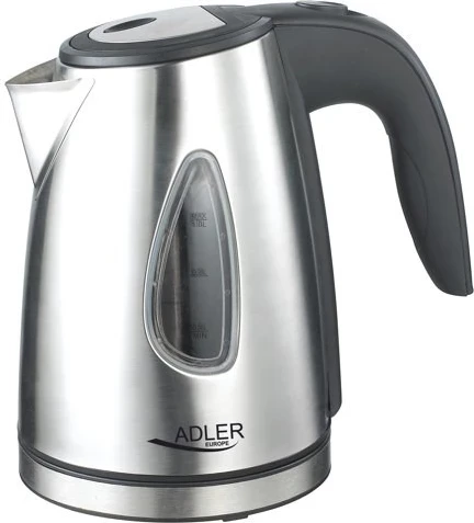 Električni čajnik Adler AD 1203, 1 L, srebrn, 1630 W