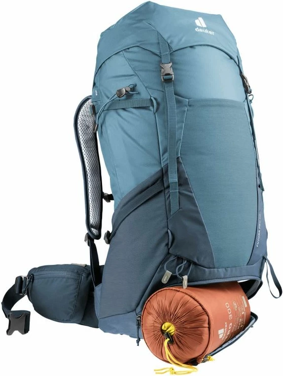 Črno-modra (modra) nahrbtnik Deuter za moške in ženske, 40 L