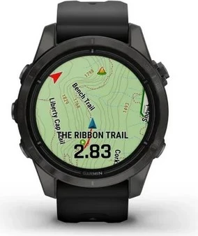 Pametna ura EPIX PRO Gen 2, 42 mm, titan, 32 GB, siva - Garmin