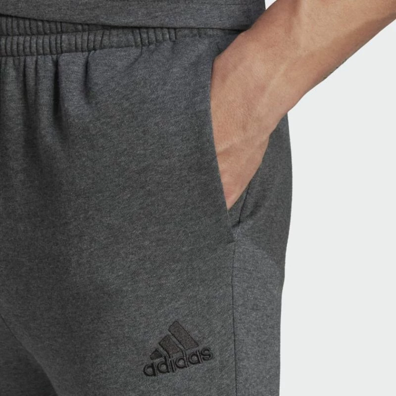 Dolge športne hlače adidas, sive, moške
