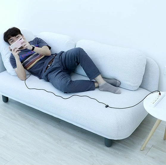 Kabel za polnjenje in prenos podatkov Baseus Cafule USB-A na USB-C, 3 m, sivo/črn