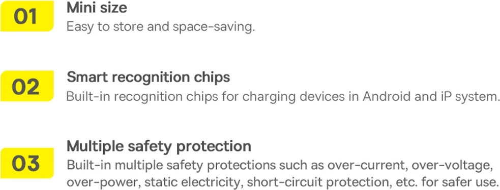 Stenski polnilec Baseus CCXJ020102, 3x USB, 17W, bel