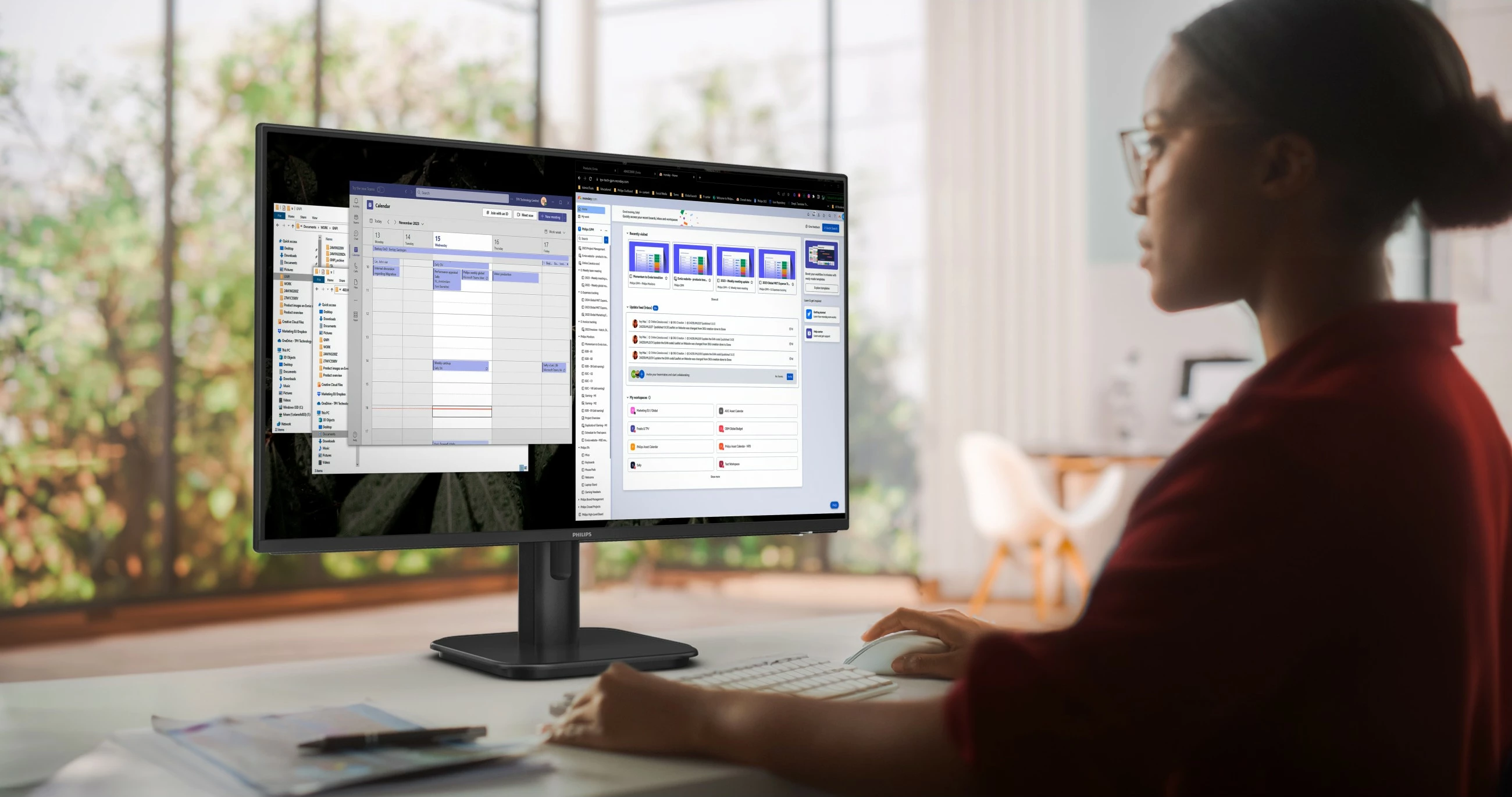 27-palčni IPS monitor, Full HD, HDMI, DP, črn Philips 27E1N1200A 27-palčni IPS monitor, Full HD, HDMI, DP, črn Philips 27E1N1200A