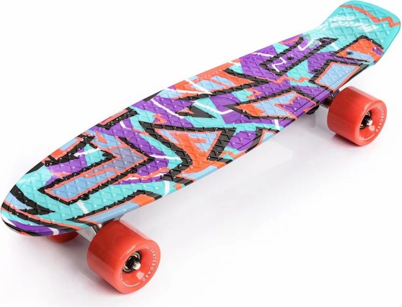 Skateboard Meteor Multicolor Graffiti 22604
