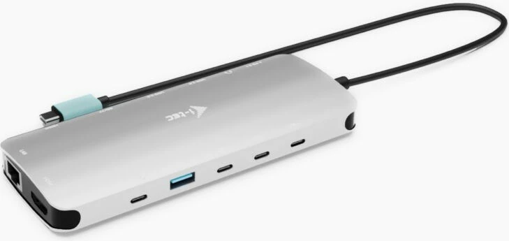 Docking postaja i-tec C31NANOTRIPLEDOCKPD, 3x Display, 2x HDMI, 1x USB-C Video, Power Delivery 140W, siva