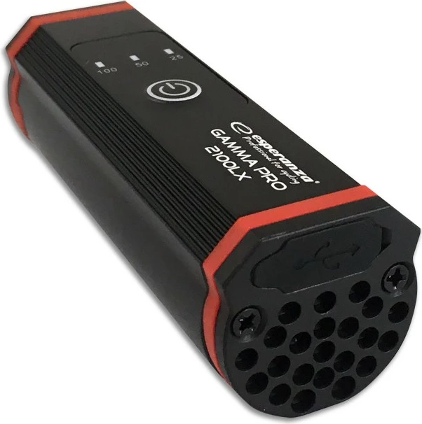 LED svetilka za kolo Gamma Pro 2100 LX, Esperanza, 2100 lumnov, črna