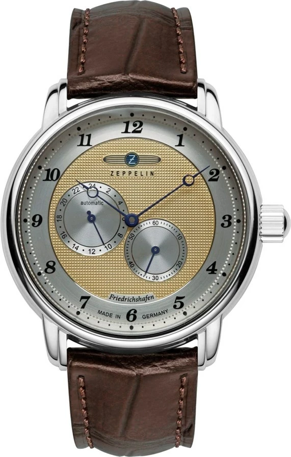 Elegantna ura Friedrichshafen 85685, 40 mm, rjava - Zeppelin