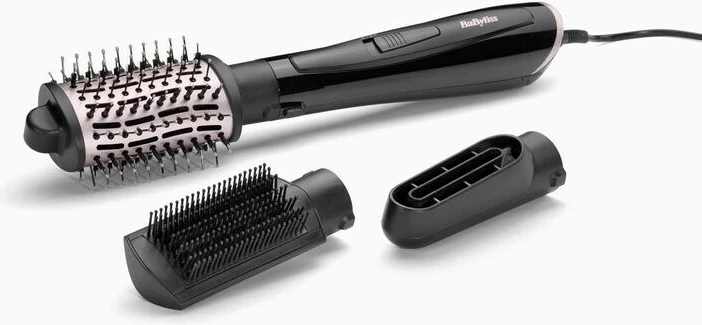 Vroča krtača za sušenje in stiliziranje las Babyliss STYLE SMOOTH 1000 AS128E, črna