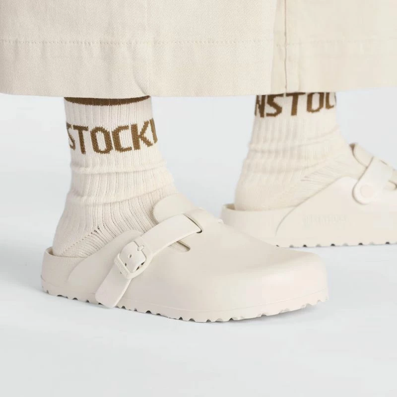 Natikači Birkenstock Boston Eva, ženski, beli