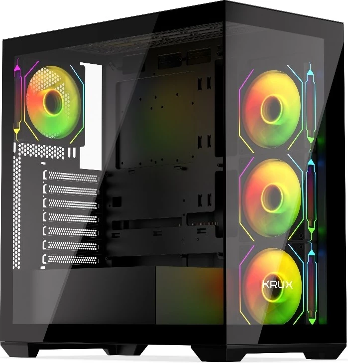 Računalniško ohišje KRUX EXO KRXD004, črno