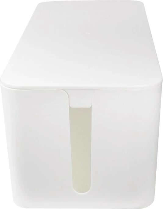 Organizator kablov LogiLink KAB0063, plastika, bel